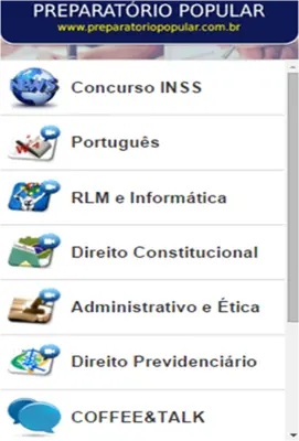 Concurso INSS android App screenshot 5